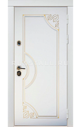 Железная дверь в коттедж RS7 - Изображение