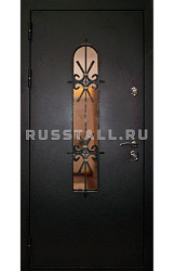 Входная дверь в квартиру с ковкой RS22 - Фото Входная дверь в квартиру с ковкой RS22 - Изображение