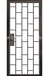 Металлическая дверь с порошковым напылением RS138 - Фото Металлическая дверь с порошковым напылением RS138 - Изображение