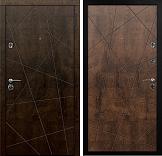 Входная стальная дверь в частный дом RS-365 - Изображение