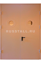 Стальная дверь с порошковым напылением RS124 - Фото Стальная дверь с порошковым напылением RS124 - Изображение