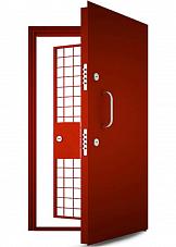 Дверь металлическая с решеткой для КХН RS-305 - Изображение