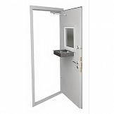 Металлическая дверь с модулем в кассу RS-347 - Изображение