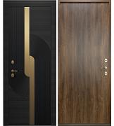 Металлическая входная дверь в частный дом RS-374 - Изображение