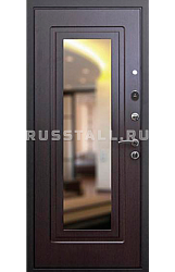 Стальная дверь с зеркалом RS72 - Изображение