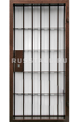 Металлическая дверь с порошковым напылением RS134 - Фото Металлическая дверь с порошковым напылением RS134 - Изображение